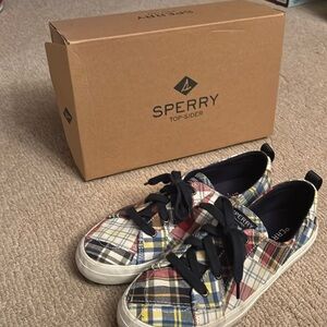 Sperry Vibe Prep Madras size 11